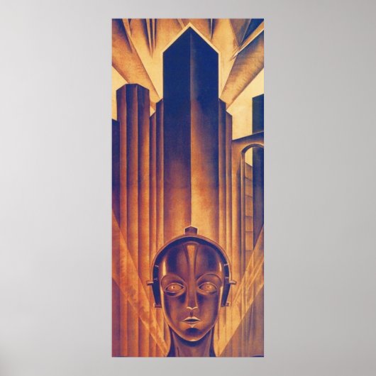 Poster Fritz Lang METROPOLIS 1927 Science Fiction Film Vi (Devant)