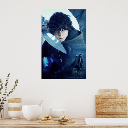 Poster FRODO™ avec épée (Cuisine)