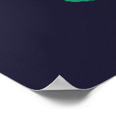 Poster FRODO™ Quittant la silhouette de LA COMTÉ™ (Coin)
