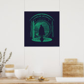 Poster FRODO™ Quittant la silhouette de LA COMTÉ™ (Cuisine)