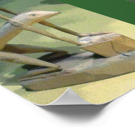 Poster Frog Art CB (Coin)