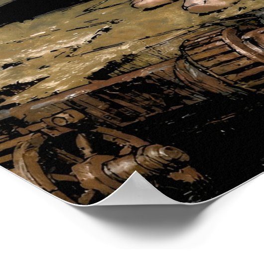 Poster Frog Face (Coin)