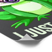 Poster Frog Fartin I Gas Just Sometimes Mask Fun (Coin)