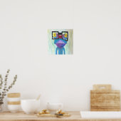 Poster Frog Fine Art PopArt  (Cuisine)
