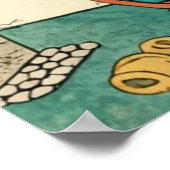 Poster Frog Jouer Pc Jeux, Ukiyo-e Frog Art, Frog (Coin)