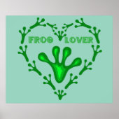 POSTER FROG LOVER 1 (Devant)