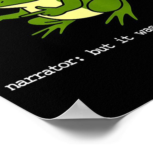 Poster Frog Me No Problemo Narrator But It Was All Proble (Coin)