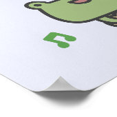 Poster Frog Playing Guitar (Coin)