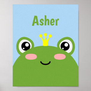 Poster Frog Prince or Princess