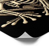 Poster Frog Skeleton Halloween Funny Frog Lover Men Women (Coin)