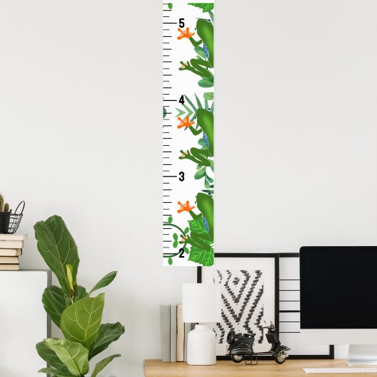 Poster Frog Wild Growth Chart (Bureau à domicile)