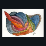 Poster Frogpole<br><div class="desc">From the video "Finally A 600gsm Watercolor Sketchbook With NO Gutter"</div>