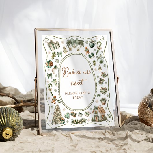 Poster Froid en dehors de l'hiver Les bébés sont doux Pre