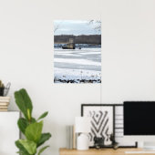 Poster Froid Lake Galena (Bureau à domicile)