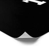 Poster Froid Turquie drôle Animal Pun Dark BG (Coin)