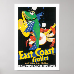 Poster Frolite de la côte Est