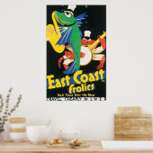 Poster Frolite de la côte Est (Cuisine)
