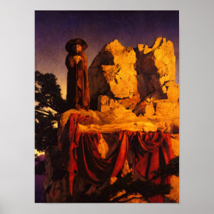 Poster From the Story of Snow White, 1912 par Parrish