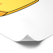 Poster Fromage Cute Kawaii Et Crack-er (Coin)