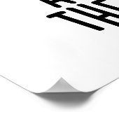 Poster Fromage De L'Ancien Bloc Funny Food Pun (Coin)