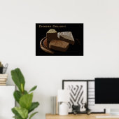 Poster Fromage délicieux (Bureau à domicile)