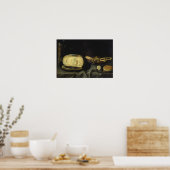 Poster Fromage et dessert sec (Cuisine)