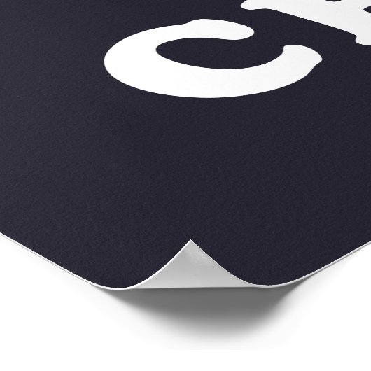 Poster Fromage haché (Coin)