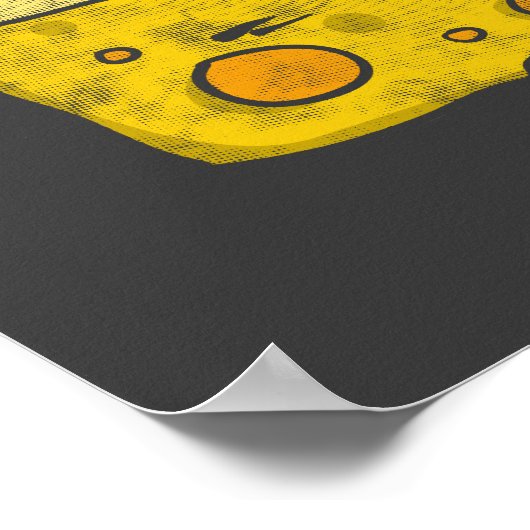 Poster Fromage vintage (Coin)