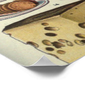 Poster Fromage vintage (Coin)