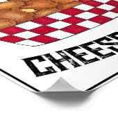 Poster Fromages frits Profondes Courdes Minnesota Wiscons (Coin)