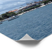 Poster Front de mer de Stone Town à Zanzibar (Coin)