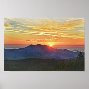Poster Front Range Sunrise, Colorado