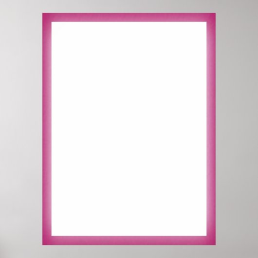 POSTER FRONTALIER ROSE FUZZY (Devant)