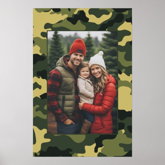 POSTER : frontière de camouflage (Devant)