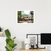 Poster frontière de l'arbre à prohm (Bureau à domicile)