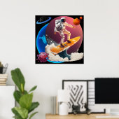 Poster Frontières sans limites (Bureau à domicile)