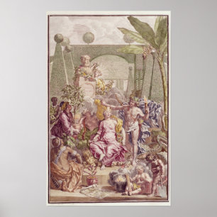 Poster Frontispice de "Hortus Cliffortianus" par Karl