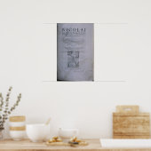 Poster Frontispice de la deuxième édition (Cuisine)