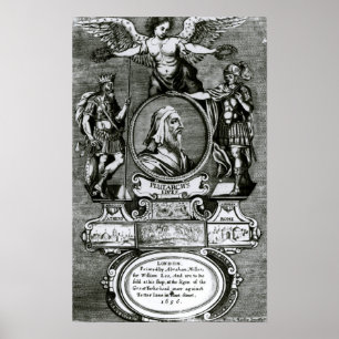 Poster Frontispice les "vies de Plutarch" par Plutarch