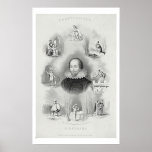 Poster Frontispice pour les "histoires", 'du Comple