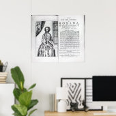 Poster Frontispiece à 'Roxana, le Fortunate (Bureau à domicile)