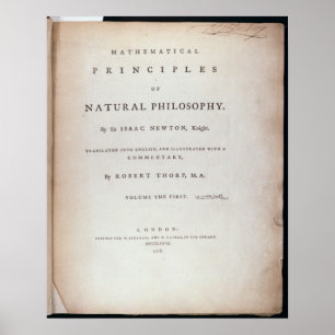 Poster Frontispiece au volume I