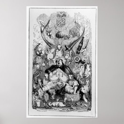 Poster Frontispiece aux "Mémoires d'une Estomac" (Devant)