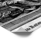 Poster Frontispiece de "Dialogus De Systemate Mundi" (Coin)