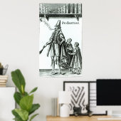 Poster Frontispiece de 'Pedantius' (Bureau à domicile)
