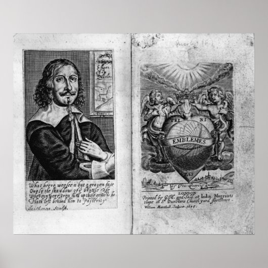 Poster Frontispiece 'Emblems' (Devant)