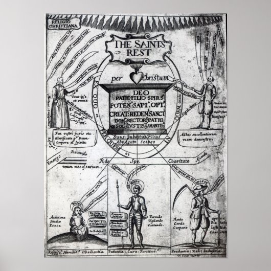 Poster Frontispiece, 'Les Saints, un repos éternel' (Devant)