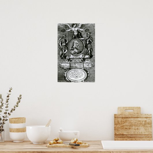 Poster Frontispiece 'Plutarch's Lives' par Plutarch (Cuisine)