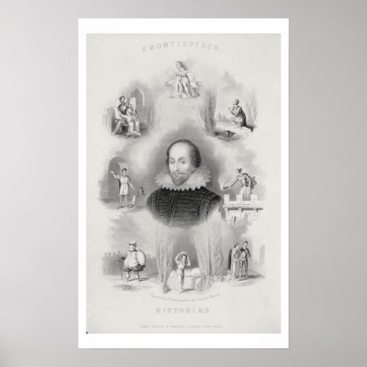 Poster Frontispiece pour les "Histoires", de "Le Comple" (Devant)