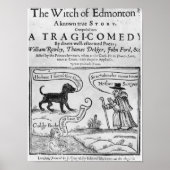 Poster Frontispiece "The Witch of Edmonton (Devant)